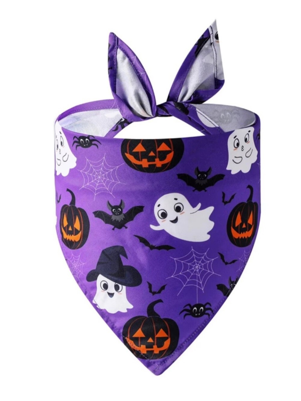 Halloween Dog Bandana “Ghost“ M/L - NEW